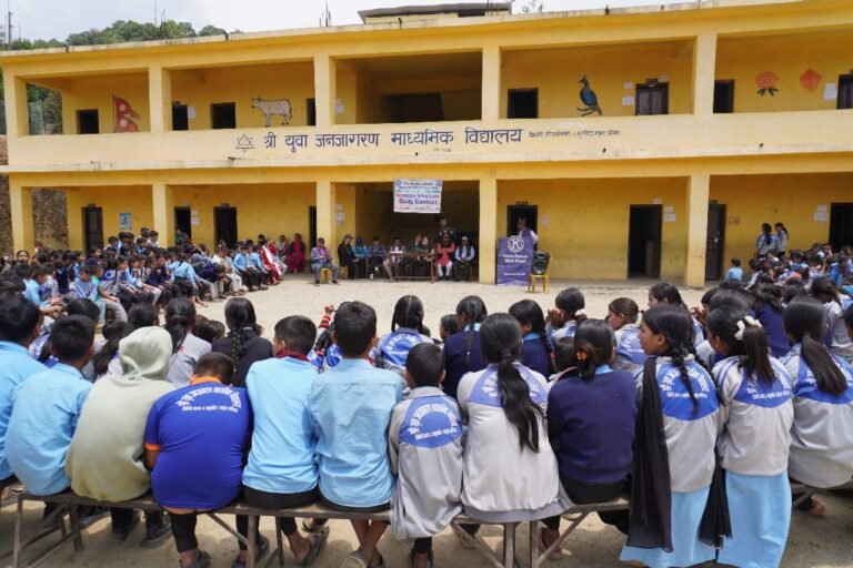 युवा जनजागरण माध्यमिक विद्यालय झुल्नेटामा मा वि स्तरिय हाजिरीजवाफ प्रतियोगिता सम्पन्न
