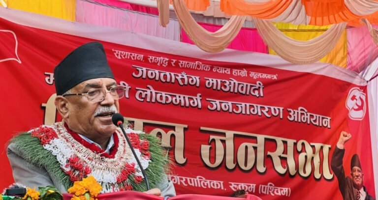 हामी समाजवादी क्रान्तिको तयारीमा छाैं -प्रचण्ड