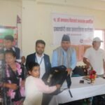 सानीभेरी गाँउपालिकाद्धारा भूकम्प प्रभावित तथा विपन्न बालबालिकालाई आर्थिक सहायता प्रदान