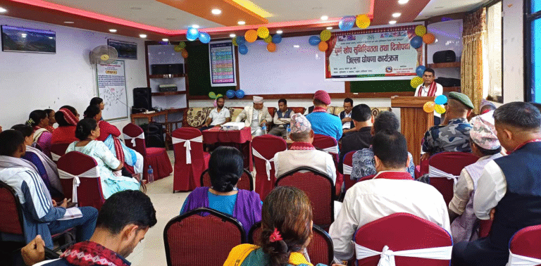 रुकुम पश्चिम जिल्लालाई पूर्ण खोप सुनिश्चितता तथा दिगोपना जिल्ला घोषणा