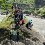 आठबिसकोट दुर्घटना अपडेट: ठूलीभेरीमा खसेको टिप्पर भेटियो, मान्छे अझै अज्ञात