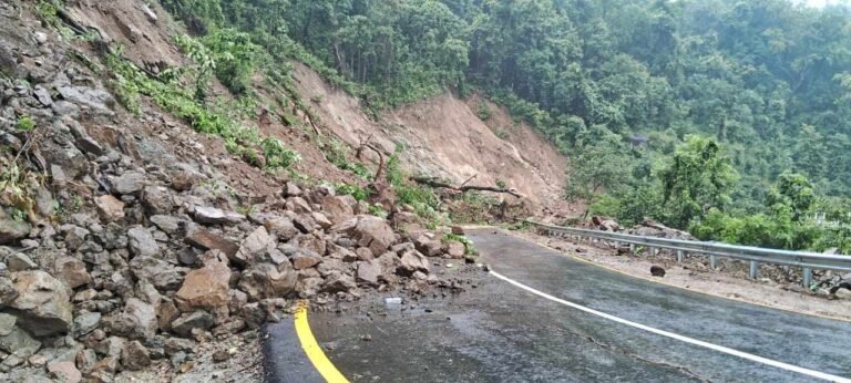 मध्यपहाडी लोकमार्ग अन्तर्गत बागलुङ–बुर्तिबाङ सडक खण्ड अवरुद्ध