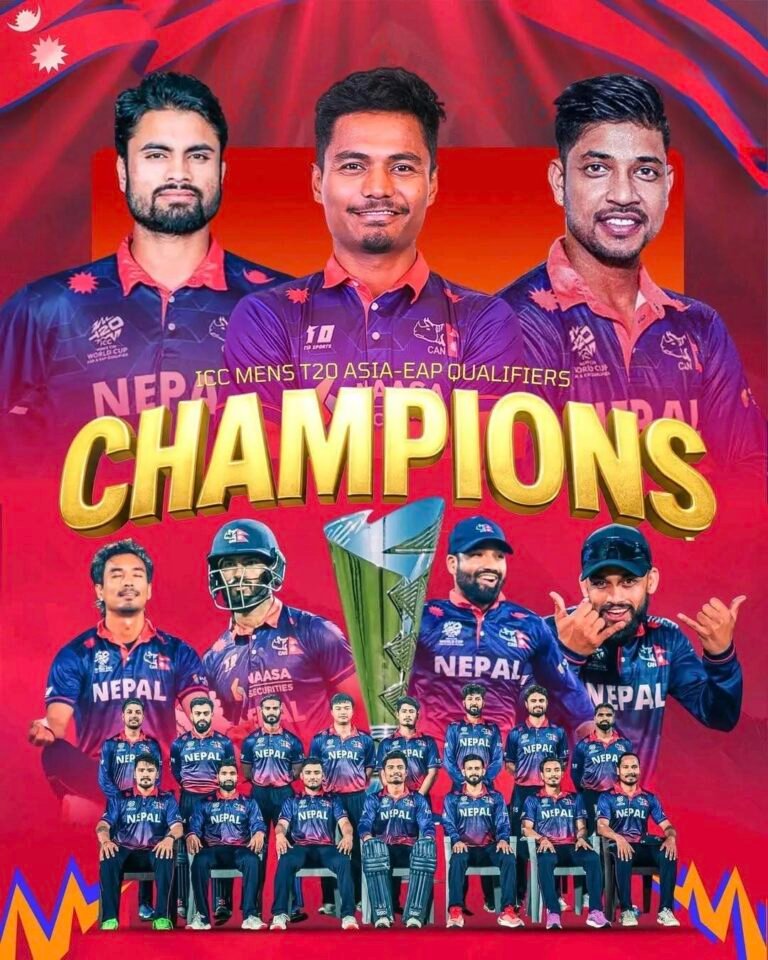नेपालले जित्यो विश्वकप छनोटको उपाधि