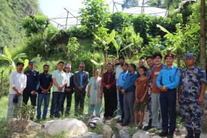 जिल्लाका छ स्थानीय तहमा कृषि विकास कार्यालयका कार्यक्रमको संयुक्त अनुगमन